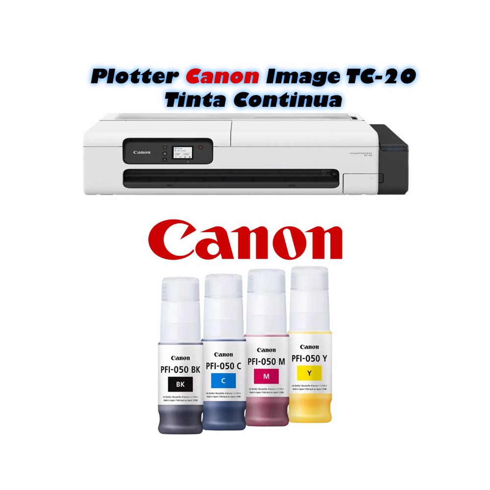 Plotter Canon Sistema Tinta Continua TC-20